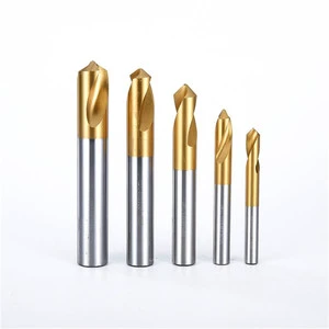 Wholesale Cheap CNC Machining Tool HSS M35 90 Degree Center Spotting Drill Bit for Metal and Steel with Titanium Coated