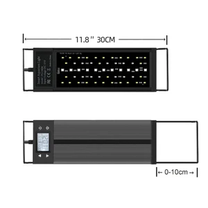 SIROKA SRK-ATL30CM 18W Intelligent Luces Led Acuario LED Aquarium Light Decoration LED Light Luz De Acuario Inteligente