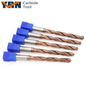High Precision CNC Bits With Inner Coolant Hole Carbide Cutting Bits Chamfer Drill Bit