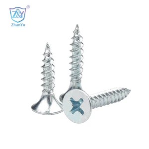 Black Head with Self Tapping Screw