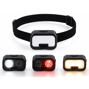 Portable 900LM Super Bright Head Mounted Flashlights With Motion Sensor Rechargeable LED Hiking Camping Night Fishing Headlamp