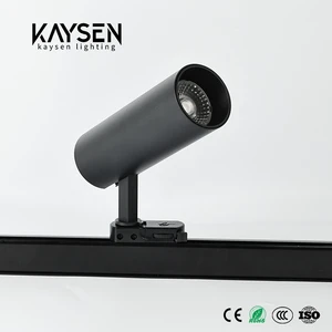 New Design 20W Aluminum LED Track Light 220V Indoor Modern Track Recessed Spot Light with Three Phase Rail CRI90 Dimmable IP20