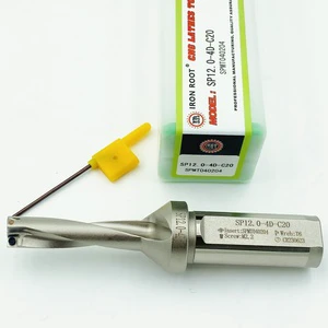 4D SP Series Indexable U Drill, C20, C25, C32, 12mm-30mm, Suitable for Mechanical Lathe Drilling Tools