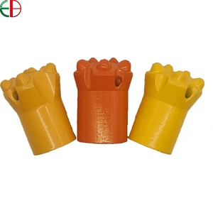 Hex Shank Threaded Ball Tooth Drill Bits Multipurpose Steel Drill Bits for Mine Tunnel and Rock Drills