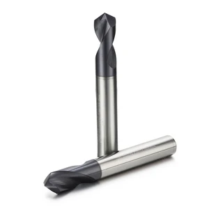 DOHRE Factory 60/90/120 Degree Solid Tungsten Carbide Centre Drill Bits for CNC Router Best Spot Drills