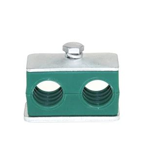 pp Twin Pipe Clamp Pipe Clamp Plastic Pipe Clamp
