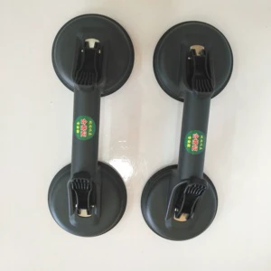 Aluminium Alloy Glass Suction Cup Vacuum Lifter for Moving Window Tiles Mirror Glass Table-Industrial Grade 100kg Horizontal