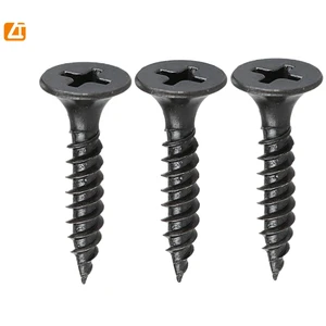 C1022 Black Gray Phosphate Plated Reasonable Bugle Head Taiwan Quality Customized Packing Coarse Thread Drywall Screw Gypsum