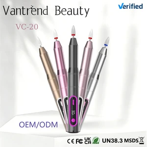 Professional Aluminum Cordless Nail Drill Machine Manufacturer Rechargeable 30000RPM Pen Shape Nail Tool ODM/OEM Support