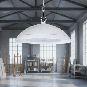 100W-200W UFO LED Food Processing Light IP69K Waterproof Dustproof for Food Production Lines Fresh Food Lighting