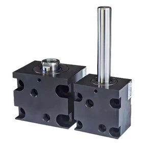 Sanjia Black Hydraulic Cylinder CX-LA63X30 Horizontal Steel Customizable Dimensions 35mm Rod Diameter 14MPa Pressure 1 Year