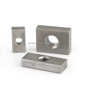 Wholesale M3-M16 Stainless Steel 304 Square Rectangular Zinc Plated Nuts Non-Standard Customization for Irregular Shaped Nut