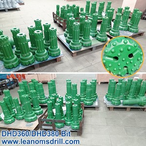 Rock Drilling High Air Pressure Dth Drill Bit 8 Inch Dhd380 MIssion80 SD8 QL80 Dth Drilling Hammer For Mining