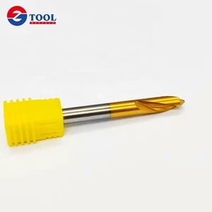 CNC Center Spotting Drill Bits with Degrees 60 90 120 for Drilling Chamfering on Stainless Steel Metal Dezhou