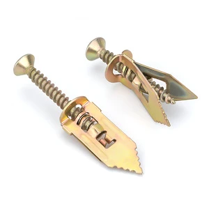 Direct Factory Sale High Manganese Steel Gypsum Board Expansion Anchor Bolt New Type Driven with Galvanized Finish