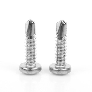 Stainless Steel Cross Recessed Pan Head Self-drilling Tapping Screws