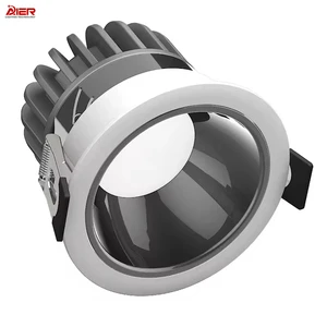 AIER Die-Cast Aluminum Anti-Glare Hidden Indoor Lighting COB Recessed Spot-it Led Downlight Ceiling Light for Home Commercial