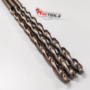 M35 Straight Shank Lengthened HSS Twist Drill Bit for Factory Retail Metal