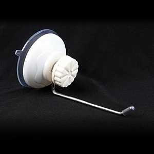 No-drill groove Plate Stainless Steel Strong-hold Traceless Suction Cup Hook Adhesive-free Door; Display Holder for Phone