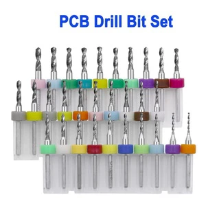 High Precision PCB Micro Drill Set Carbide Drill Bits for Circuit Board Drilling
