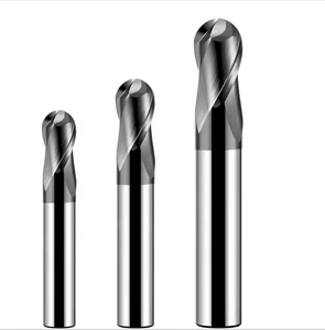 HARDVIK Brand Hot Sale Ball Nose End Mill Solid Tungsten Carbide Milling Cutter for Stainless Steel
