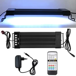 Liweida 24 Hours Natural Light Remote Control RGB White Full Spectrum Led Aquarium Light for Fish tank and Aquatic Plants