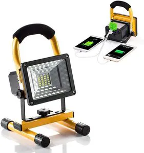 4000LM 3 Brightness Modes LED Work Lights 6000K Daylight Portable Work Lights with Stand Perfect for Workshop