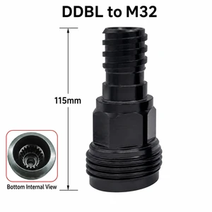 For DD Series Coring Machine DD-BL Chuck M32 Male Thread Exchange Adapter Carbon Steel Quick Release Diamond Core Drill Bit