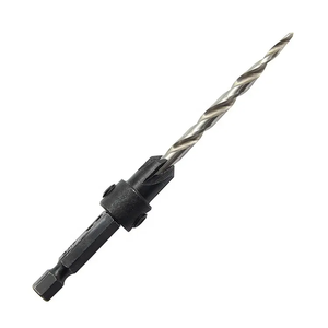 Hex Shank 4 Flute Tapered HSS Wood Countersink Drill Bit For Wood Screw