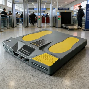 Professional High Sensitivity Gray Industrial Security Protection Audio-Visual Shoe Sole Metal Detector