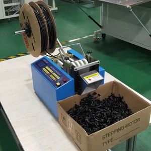 500W Automatic Silicone Tube Cutting Machine Cost-effective Hose Cutter for PU, Rubber, Teflon, PVC Pipe