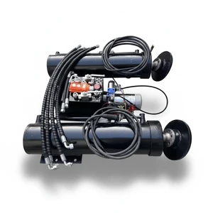 Customized High Quality Small Double Acting Hydraulic Cylinder with Pump 45# Steel Machinery Use 1 Year Warranty