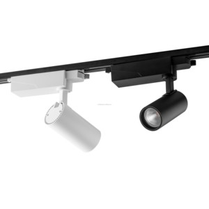 Hot Spotlight 10W-30W Aluminum Alloy IP33 230VAC White Black 355 Rotation High Brightness CRI>90 High Power COB LED Track Light