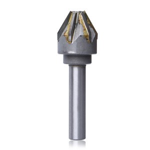 Countersink Drill Bit With Brazing Carbide Blade Chamfering Milling 60/90 Degree 16-60mm for Metal
