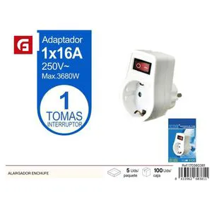 Electrical Supplies and Adapters Extension Plug Power Adapter Product Category