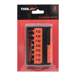 Premium 8pcs Multi Purpose Impact Bit Set with Bit Holder for Electric Drill Maintenance Home Improvement and Hardware Stores