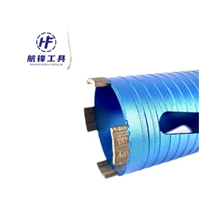 Hangfeng Diamond Core Center Drill Bit (Dry Drilling) for Steel Metal Drilling 5mm/6mm/8mm/M14 Sizes Customizable Length