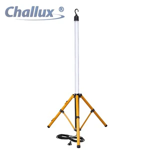 Temporary Outdoor IP54 Industrial Area Site Lights Tripod Inspection Work Lamp Fluorescent Uplight LED Work Light