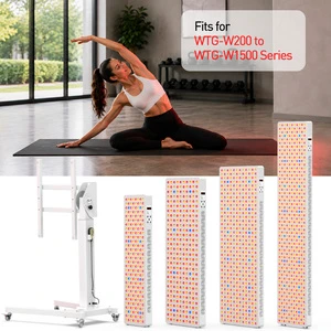 VITARED 1000W 660nm 850nm Infrared Red Light Therapy Stand Lamp Home Commercial Use Floor Stand Floor Red Light Therapy Stand