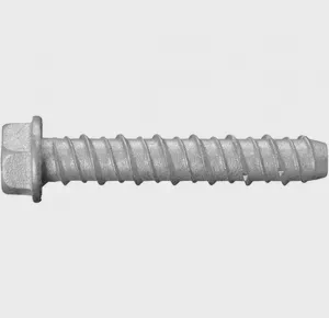 Heavy Duty Metal Concrete Screw Anchors Hex Head Galvanised