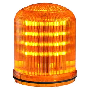 Sirena FLR-S 90352 Yellow LED Warning Indicator Light IP65 PC Durable Safety Signal