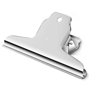 Deli 9532 3pcs/bag Iron Ticket Holder Width 102mm Information Binder Clip Food Sealing Clip 120bag*3pcs=360pcs Per Carton Set