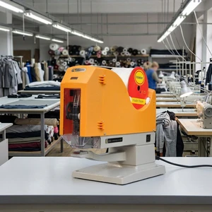 Industrial Sewing Machine Plastic Staple Attacher Machine For Jeans Garment Label Machine