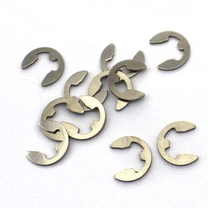 CHE Made In Guangdong 65Mn Carbon Steel C Type Retaining Ring / Circlips M3-M64 ISO Standard Grade 4.8-12.9 Zinc Plated