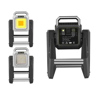 New Design New Cob Flood Work Light High Power Folding Led Rechargeable Working Light Telescopic Pull Rod LED Work Light