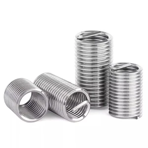 M2 M2.5 M3 M4 M5 M6 M8 M10 M12 M14 M16-M24 Stainless Steel Thread Inserts Helical Screw Bushing Wire Sleeve Thread Repair Insert