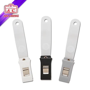 Plastic Spring Clip Strap Id Clip Name Card Holder Clip
