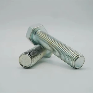 Stainless Steel Full Threaded Hexagon Bolts Screw Nut M16 Zinc Plated Fasteners Nuts and Bolt Class 4.8
