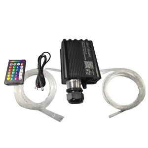 18W Led Fiber Optic Kit Twinkle Star & Shooting Star Car Interior Decoration