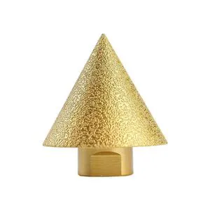 Small M14 Thread Diamond Drill Bits Ceramic Chamfering Hole for Masonry Plastic Drilling Cone Chamfering Machine